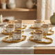 Coffee Cup and Saucer Set - 12 Pcs